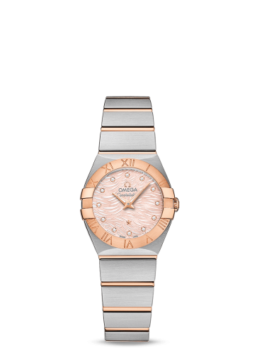 Omega Constellation Quartz 24 Stainless Steel / Red Gold / Pink MOP